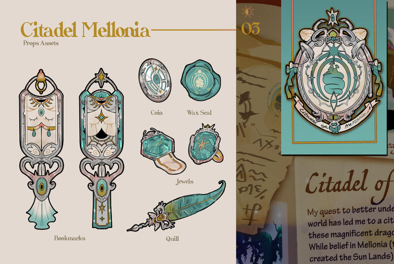 Pixel Hive Zine '25 Assets (2025). Citadel of Mellonia Props.