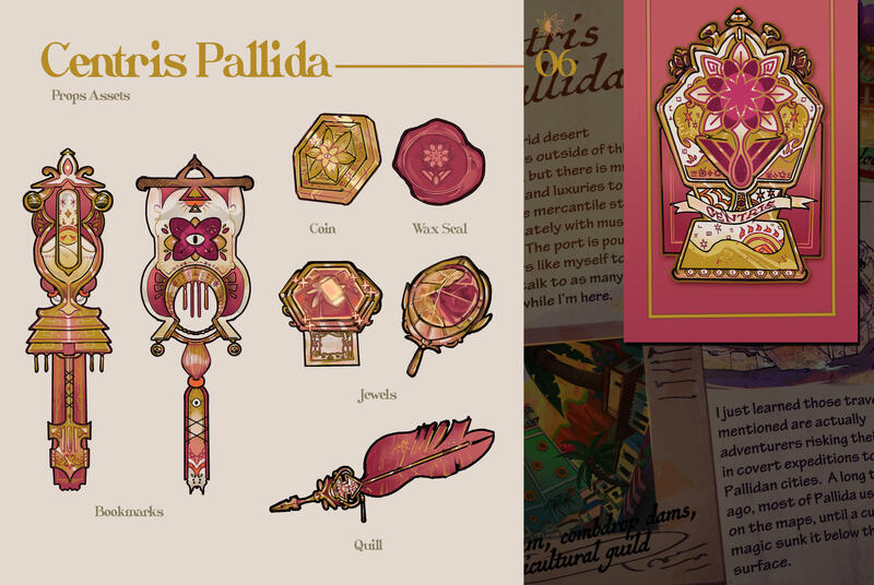 Pixel Hive Zine '25 Assets (2025). Centris Pallida Props.
