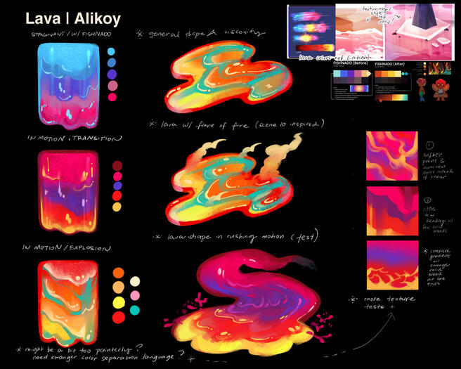 Lava Flow Conceptualization | Alikoy (2024)