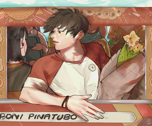 Para Po (2020) is a slice of life portrayal of a classic highschool boy travelling in a jeepney. The afternoon setting in Boni traffic has been a nostalgic point of my life - and the wisp of old, warm romance reflects on this fleeting feeling.