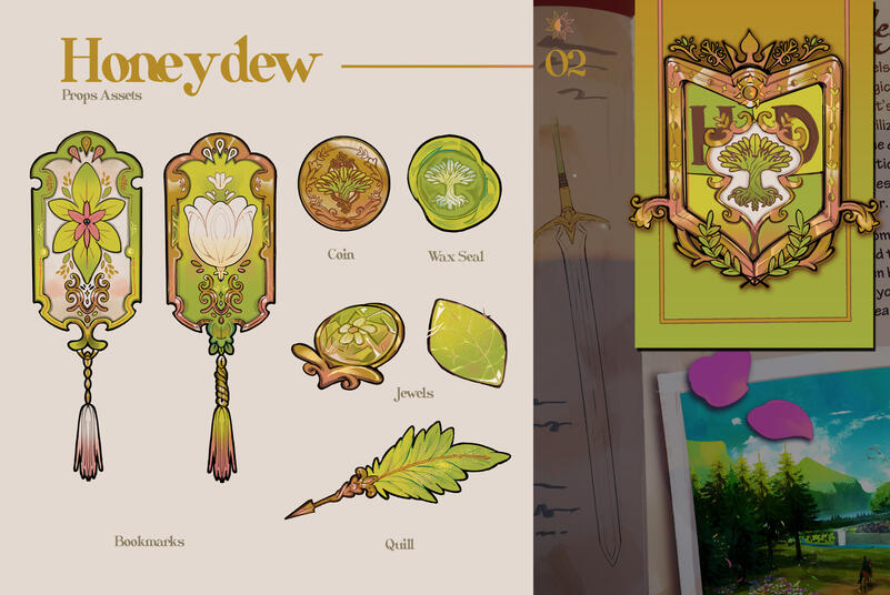 Pixel Hive Zine '25 Assets (2025). Honeydew Valley Props.
